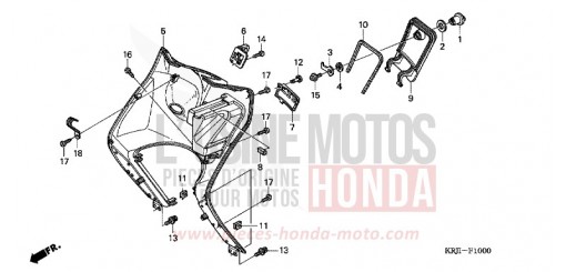 BOITE INTERIEURE (FES1253-5) (FES1503-5) FES1253 de 2003
